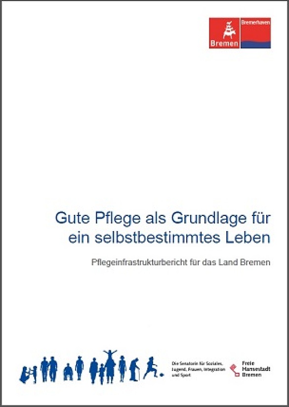 Titelbild des Pflegeinfrastrukturberichts 2015